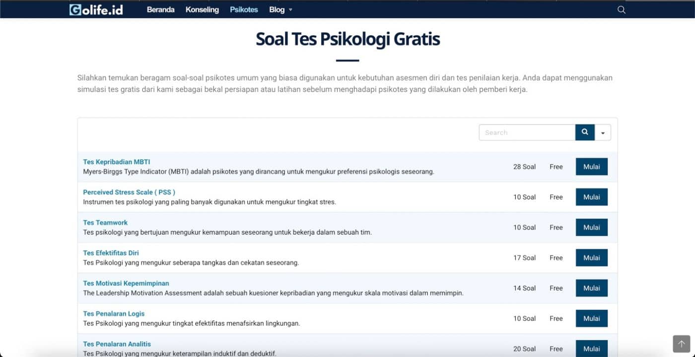 website golife simulasi psikotes (https://www.indozone.id/tech/6gsjjLn/5-situs-belajar-psikotes-online-terbaik-dan-gratis-untuk-latihan-di-rumah)