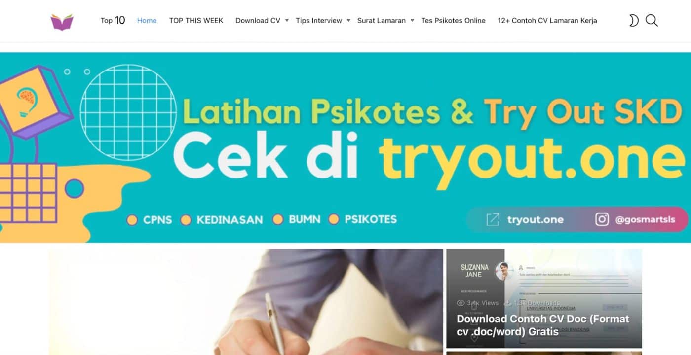 website untuk latihan psikotes gratis (https://www.cekaja.com/info/ini-daftar-situs-psikotes-online-buat-latihan-sebelum-tes-masuk-kerja)