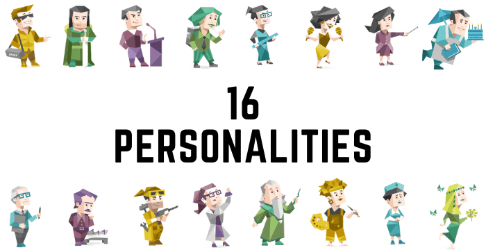 16personalities pada MBTI