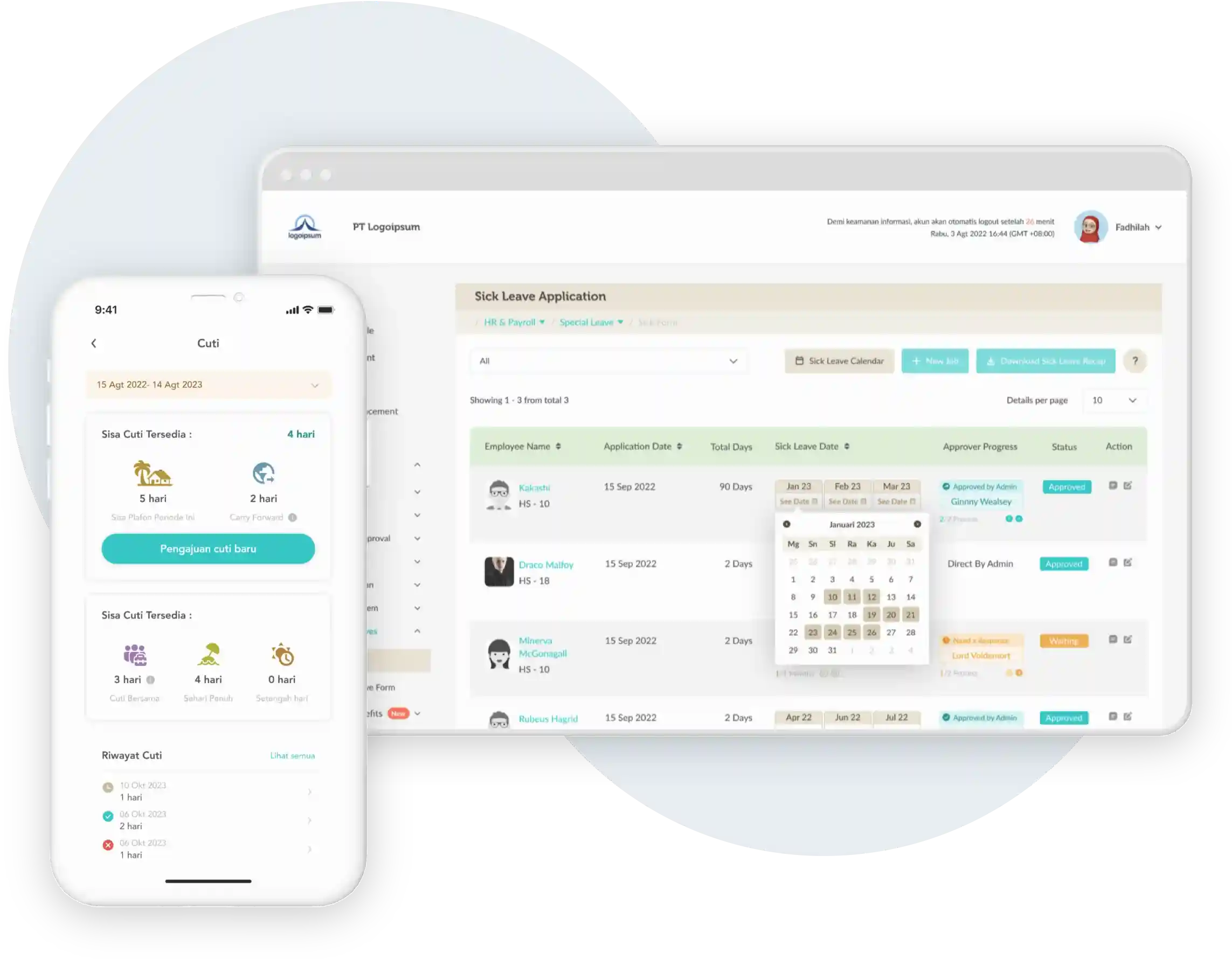 Gadjian Dashboard