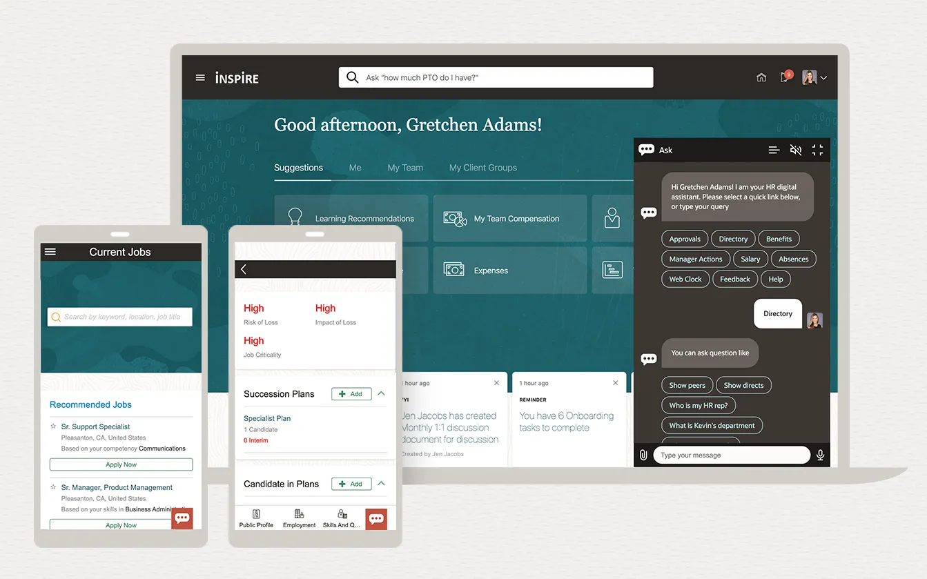 oracle talent management software manajemen kompetensi